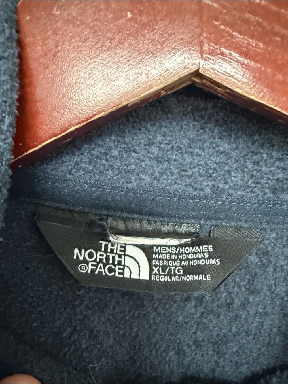 THE NORTH FACE 1/2 ZIP PULLOVER BLUE MENS XL